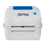 Avpos e49 Impresora Térmica de Etiquetas, 300 dpi, USB y LAN, Gris