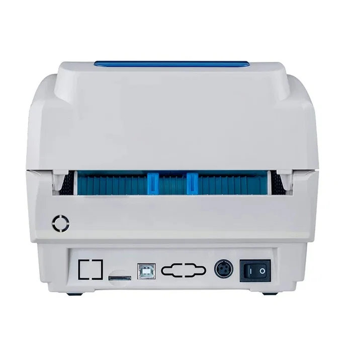 Avpos e49 Impresora Térmica de Etiquetas, 300 dpi, USB y LAN, Gris
