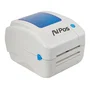 Avpos e49 Impresora Térmica de Etiquetas, 300 dpi, USB y LAN, Gris