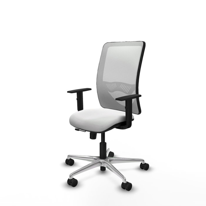 PIQUERAS Y CRESPO Silla de oficina Zulema con mecanismo Sincro/Traslack en color Blanco PIQUERAS Y CRESPO Silla de oficina Zulema con mecanismo Sincro/Traslack en color Blanco