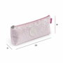 Apli Portatodo Purpurina Rosa B2F 20x8x3,5 cm