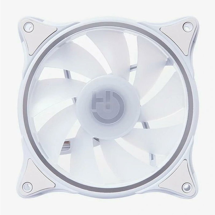 Hiditec N18 ARGB Ventilador de caja 120mm Blanco