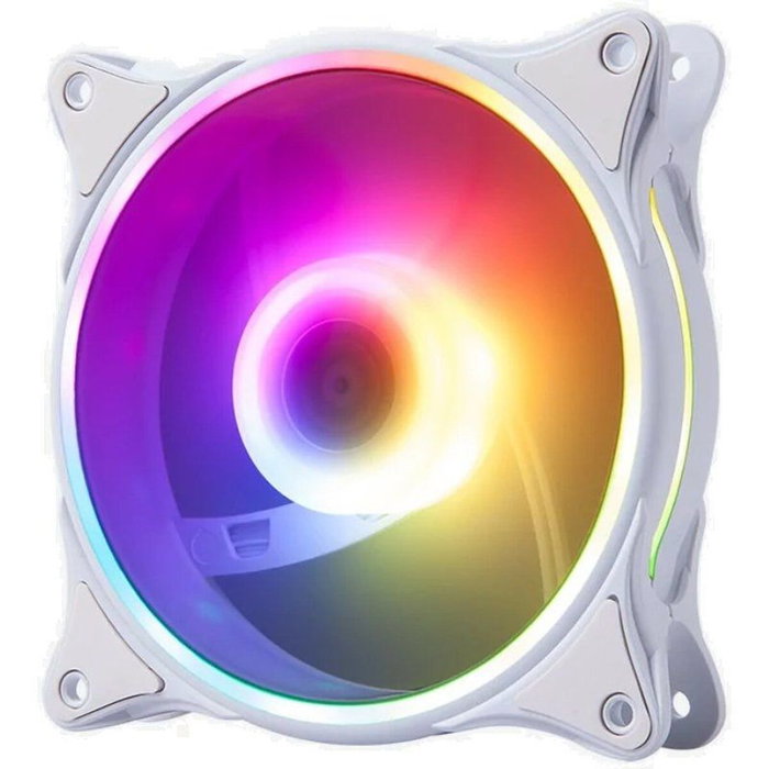 Hiditec N18 ARGB Ventilador de caja 120mm Blanco