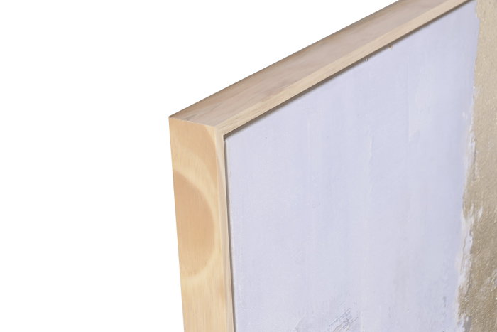 DKD Home Decor Set de 2 Cuadros Abstractos Dorado y Blanco 103x4,5x143 cm DKD Home Decor Set de 2 Cuadros Abstractos Dorado y Blanco 103x4,5x143 cm