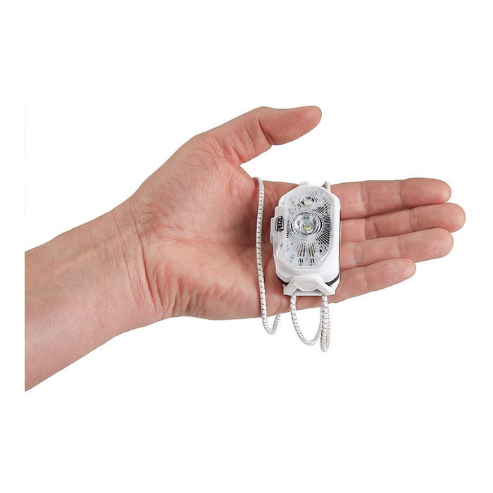 Petzl SWIFT LT Linterna frontal recargable color gris/verde para actividades outdoor