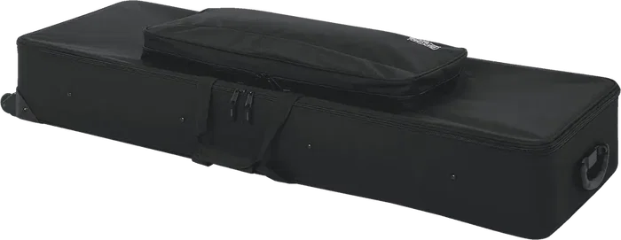 GATOR Softcase para Teclado Gator GK, 76 Teclas, Negro, Con Ruedas, Dimensiones 1346.2 x 482.6 x 184.2 mm