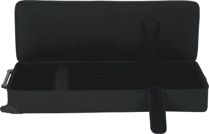 GATOR Softcase para Teclado Gator GK, 76 Teclas, Negro, Con Ruedas, Dimensiones 1346.2 x 482.6 x 184.2 mm