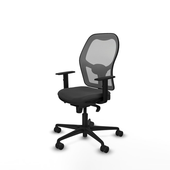 PIQUERAS Y CRESPO Silla de oficina Jorquera Gris oscuro y Gris con mecanismo Sincro PIQUERAS Y CRESPO Silla de oficina Jorquera Gris oscuro y Gris con mecanismo Sincro