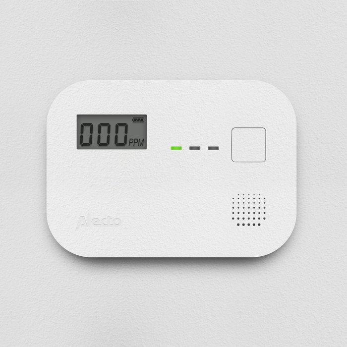 Alecto COA3910 Detector de Monóxido de Carbono con Pantalla y Sensor de 10 Años Alecto COA3910 Detector de Monóxido de Carbono con Pantalla y Sensor de 10 Años