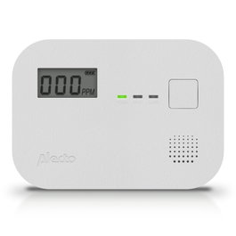 Alecto COA3910 Detector de Monóxido de Carbono con Pantalla y Sensor de 10 Años