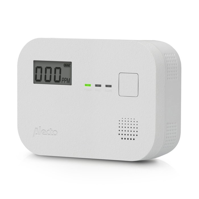 Alecto COA3910 Detector de Monóxido de Carbono con Pantalla y Sensor de 10 Años Alecto COA3910 Detector de Monóxido de Carbono con Pantalla y Sensor de 10 Años