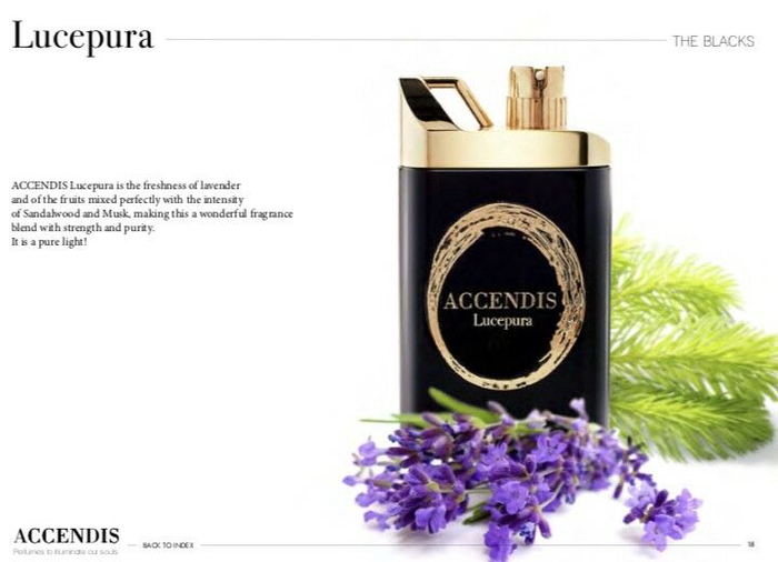 Accendis Lucepura Edp Eau de Parfum para Mujer 100 mL