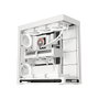 HAVN HS 420 Midi-Tower con cristal templado, blanco