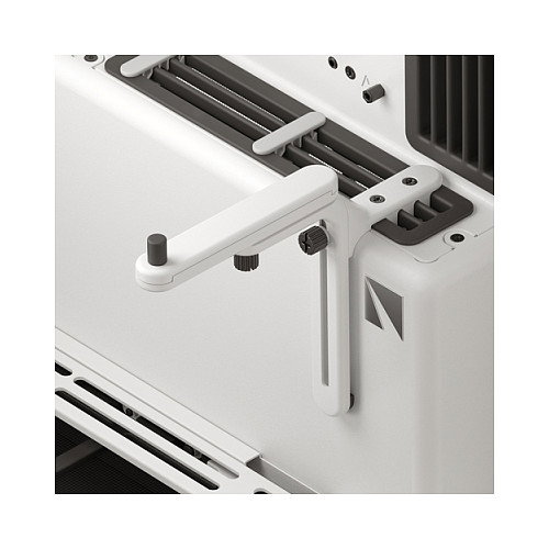 HAVN HS 420 Midi-Tower con cristal templado, blanco HAVN HS 420 Midi-Tower con cristal templado, blanco