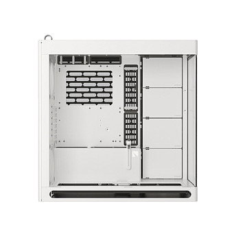 HAVN HS 420 Midi-Tower con cristal templado, blanco HAVN HS 420 Midi-Tower con cristal templado, blanco