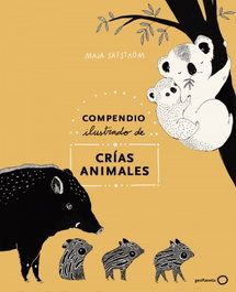 GEOPLANETA, Compendio ilustrado de animales y sus crías, Maja Säfström