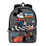 Disney Mickey Mouse Mochila Pequeña HS FAN Champion Gris