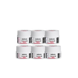 Andreia Hard Gel High Viscosity Nude 22grs Gel de Construcción 2 en 1 Base y Construcción