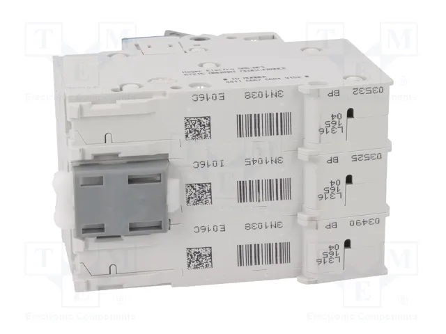 HAGER MCN316E Interruptor magnetotérmico 16A 3 polos 6kA