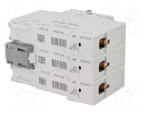 HAGER MCN316E Interruptor magnetotérmico 16A 3 polos 6kA