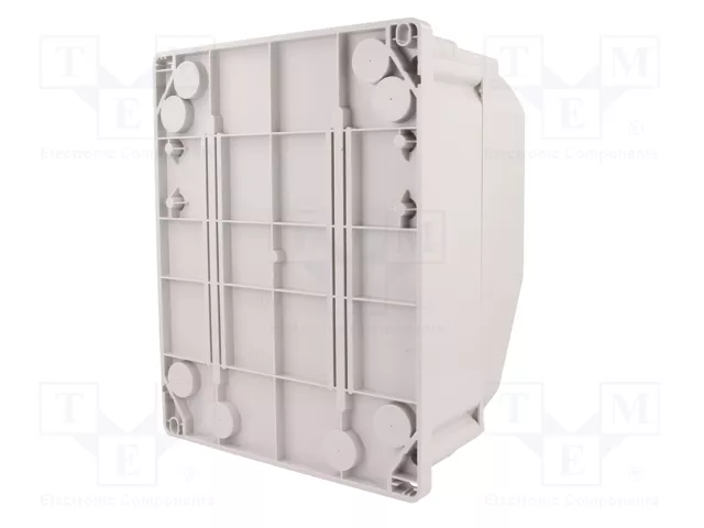 PCE Cuadro de distribución IP54 de 9 módulos para montaje en pared