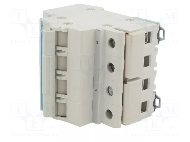 HAGER Interruptor de red-generador 63A 1+N 400V AC