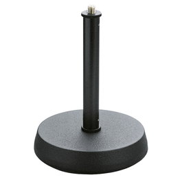 K&M 232 Soporte de mesa para micrófono negro