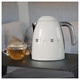 SMEG KLF04CREU Hervidor de Agua Retro 50s Style 1.7L 2400W Acero Inoxidable 7 Temperaturas Color Crema