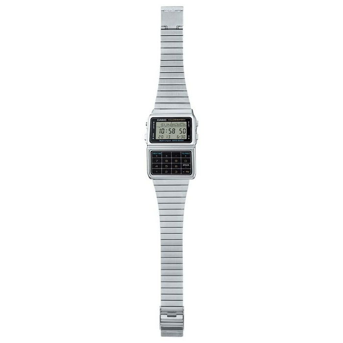 Reloj Unisex Casio DATABANK CALCULATOR STEEL - MATT CASE Gris Reloj Unisex Casio DATABANK CALCULATOR STEEL - MATT CASE Gris