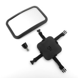 Innovagoods Espejo retrovisor de bebé para asiento trasero negro