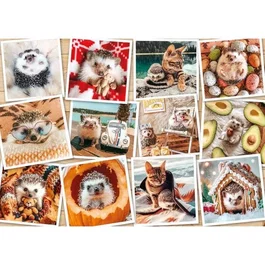 Ravensburger Rompecabezas de 1500 piezas: Foto de un lindo animal