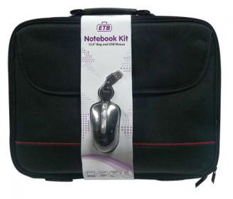 Ewent Kit Maletín para Portátil 15,6 Pulgadas con Ratón EW2505 Negro Ewent Kit Maletín para Portátil 15,6 Pulgadas con Ratón EW2505 Negro