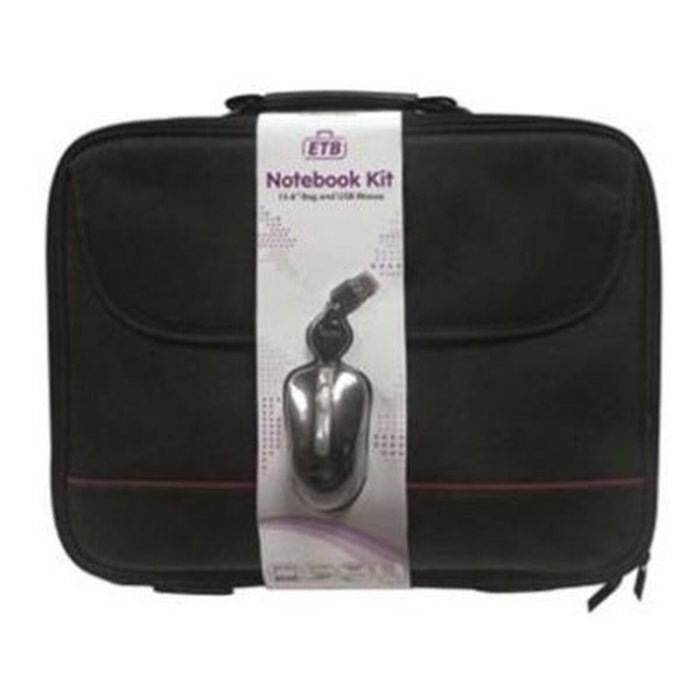Ewent Kit Maletín para Portátil 15,6 Pulgadas con Ratón EW2505 Negro Ewent Kit Maletín para Portátil 15,6 Pulgadas con Ratón EW2505 Negro