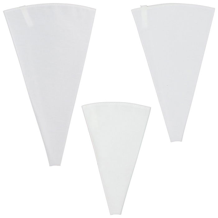 Lily Cook Juego de 3 Manga Pastelera Algodón