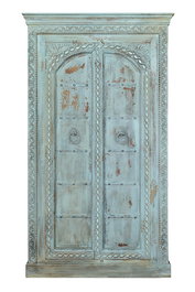 Giner y Colomer Armario Mango Verde Azulado 2 Puertas 204 cm