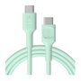 Green Cell KABGC100PF200MG Cable USB C a USB C, 2 m, Verde