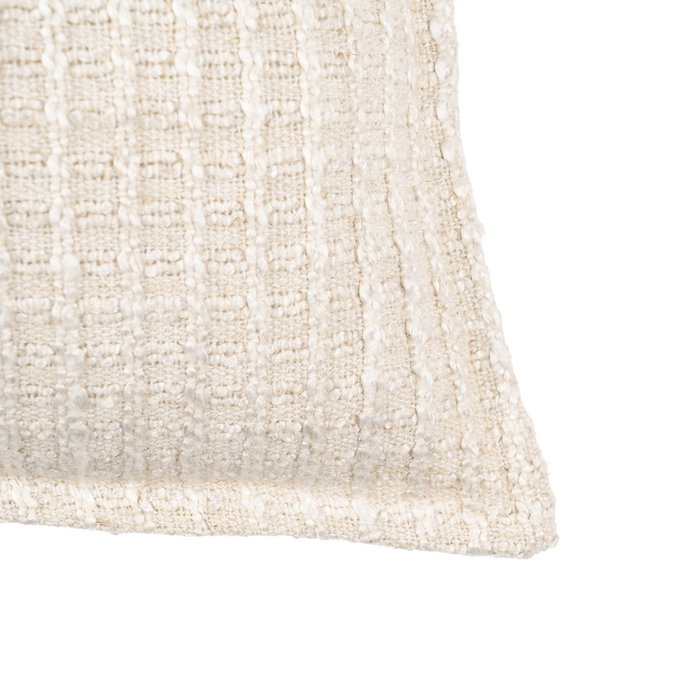 Cojín Natural Viscosa / Lino 45 X 45 cm (Set de 2)