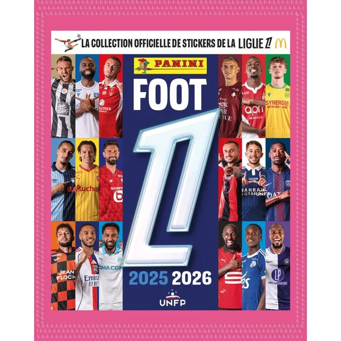 Panini Álbum Fútbol Francia Ligue 1 2025/26 Pack de Inicio McDonald's - 5 Sobres AACFZ88400
