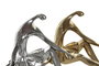 DKD Home Decor Figura de Resina Bailarina Surtida
