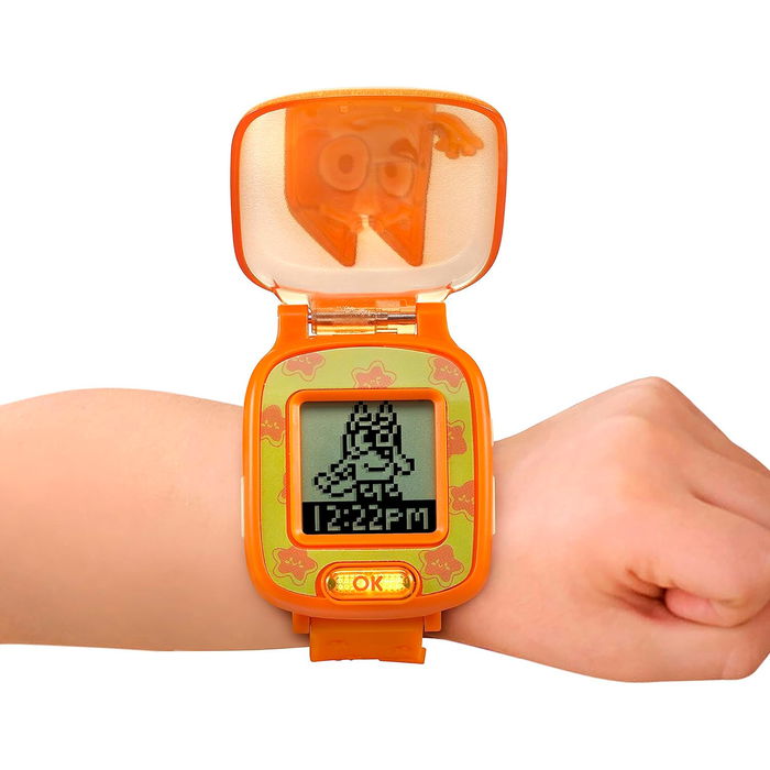 V-Tech Reloj Digital De Bingo 80-554567 Bluey, Con Voz Original, Cronómetro, Alarma y 4 Juegos Educativos para +3 Años