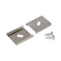 Brumberg 53040000 Halter-Set QUALITYFLEX alu, Soporte de acero, 22,2 mm