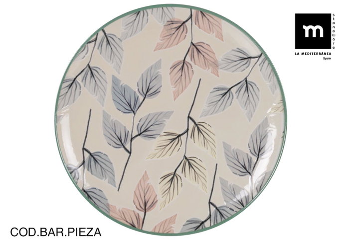 La Mediterranea Bajo Plato Tardor Monaco Brillo 32.5cm (Pack de 6) La Mediterranea Bajo Plato Tardor Monaco Brillo 32.5cm (Pack de 6)