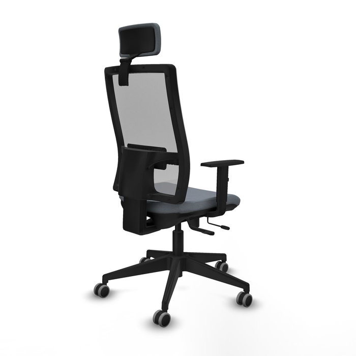 PIQUERAS Y CRESPO Silla de oficina Horna Gris con mecanismo Sincro/Traslack PIQUERAS Y CRESPO Silla de oficina Horna Gris con mecanismo Sincro/Traslack