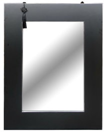 DKD Home Decor Espejo Oriental Airi Negro 70x90 cm