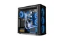 NOX Caja de PC Hummer TGX Negro ATX Torre con Vidrio Templado, Ventiladores RGB 140mm, Soporta E-ATX, Gráficas 430mm, 6 Unidades SSD, USB 3.0