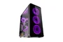 NOX Caja de PC Hummer TGX Negro ATX Torre con Vidrio Templado, Ventiladores RGB 140mm, Soporta E-ATX, Gráficas 430mm, 6 Unidades SSD, USB 3.0