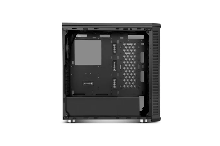 NOX Caja de PC Hummer TGX Negro ATX Torre con Vidrio Templado, Ventiladores RGB 140mm, Soporta E-ATX, Gráficas 430mm, 6 Unidades SSD, USB 3.0