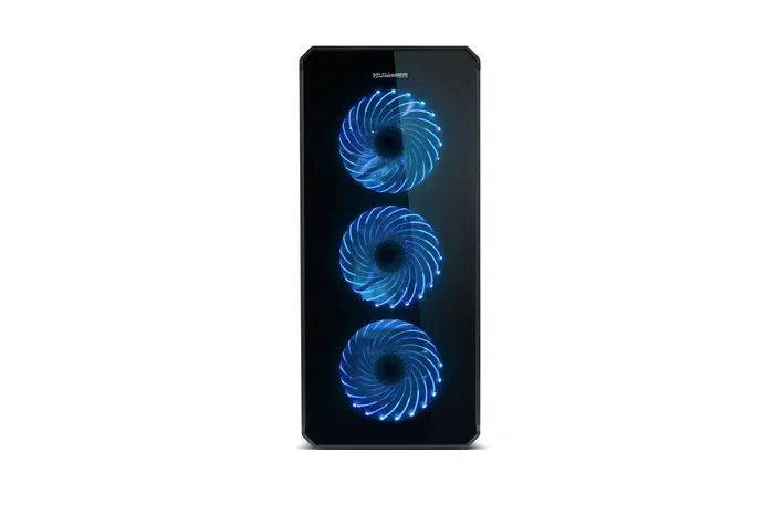 NOX Caja de PC Hummer TGX Negro ATX Torre con Vidrio Templado, Ventiladores RGB 140mm, Soporta E-ATX, Gráficas 430mm, 6 Unidades SSD, USB 3.0