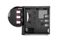 NOX Caja de PC Hummer TGX Negro ATX Torre con Vidrio Templado, Ventiladores RGB 140mm, Soporta E-ATX, Gráficas 430mm, 6 Unidades SSD, USB 3.0