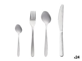 KINVARA Set de 24 piezas de cubiertos de acero inoxidable